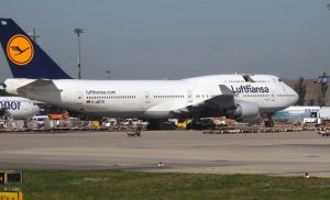 Jumbo carguero de Lufhtansa